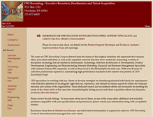 Tablet Screenshot of cporecruiting.com